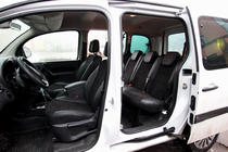 Mercedes Citan 2013–2021 Autostoelhoezen eco-leer+stof+Alcantara Antara A001 (complete set, volledig interieur) foto 1