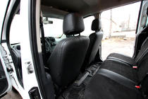 Mercedes Citan 2013–2021 Autostoelhoezen eco-leer+stof+Alcantara Antara A001 (complete set, volledig interieur) foto 9