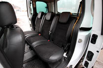 Mercedes Citan 2013–2021 Autostoelhoezen eco-leer+stof+Alcantara Antara A001 (complete set, volledig interieur) foto 3