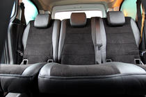 Mercedes Citan 2013–2021 Autostoelhoezen eco-leer+stof+Alcantara Antara A001 (complete set, volledig interieur) foto 4