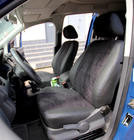 Volkswagen Caddy 2010–2015 Autostoelhoezen kunstleer + stof + alcantara Antara A001b (complete set voor het hele interieur) foto 11