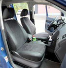 Volkswagen Caddy 2010–2015 Autostoelhoezen kunstleer + stof + alcantara Antara A001b (complete set voor het hele interieur) foto 1