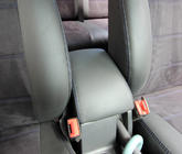 Volkswagen Caddy 2010–2015 Autostoelhoezen kunstleer + stof + alcantara Antara A001b (complete set voor het hele interieur) foto 17