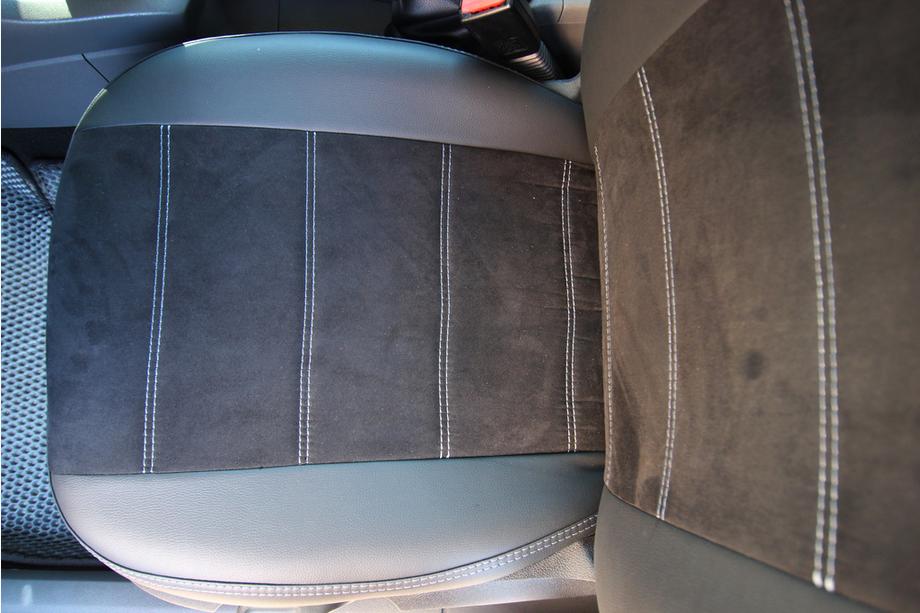 Ford Focus III 2011–2017 Autostoelhoezen eco-leer+stof+antara Antara A001g (complete set voor het interieur) Foto 12