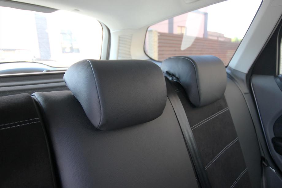 Ford Focus III 2011–2017 Autostoelhoezen eco-leer+stof+antara Antara A001g (complete set voor het interieur) Foto 6