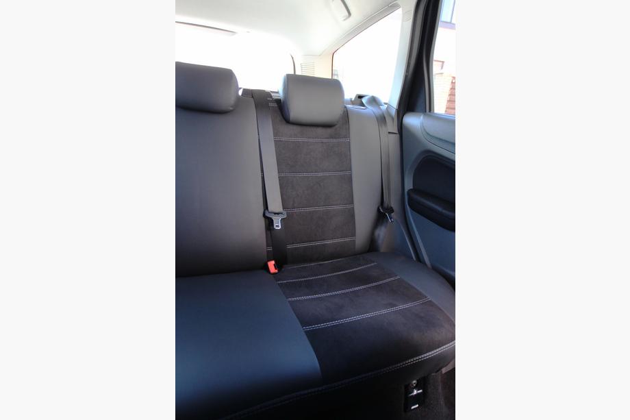 Ford Focus III 2011–2017 Autostoelhoezen eco-leer+stof+antara Antara A001g (complete set voor het interieur) Foto 7