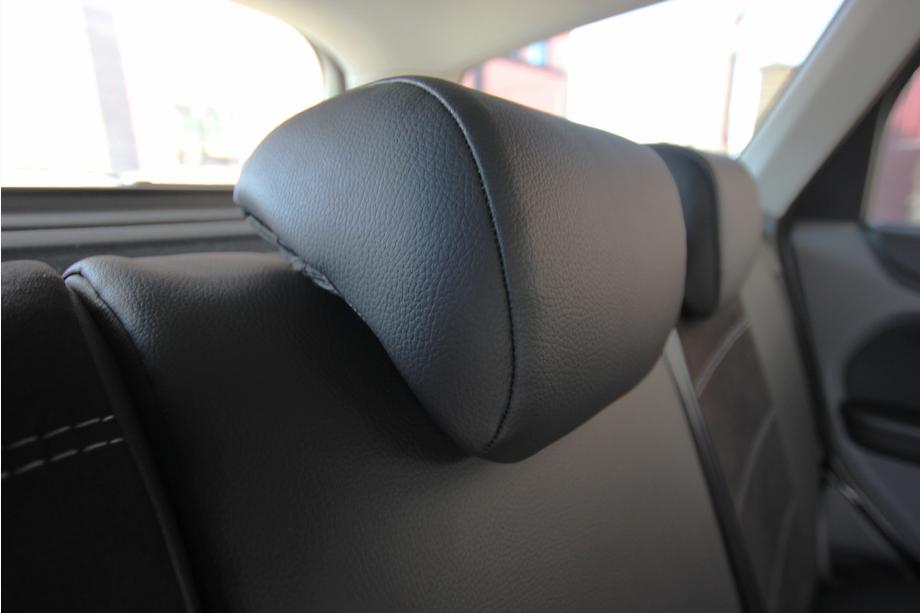 Ford Focus III 2011–2017 Autostoelhoezen eco-leer+stof+antara Antara A001g (complete set voor het interieur) Foto 5