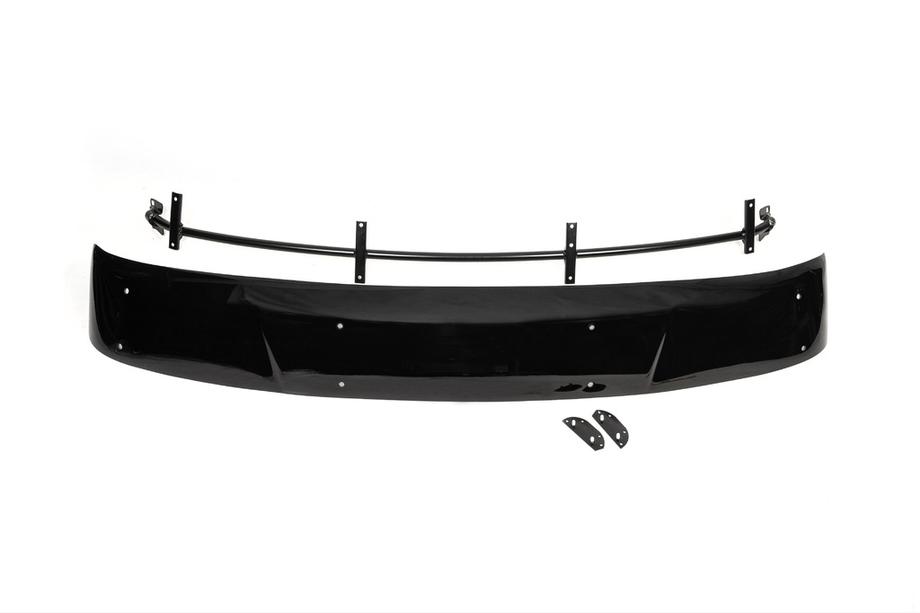 Mercedes Sprinter W906 2006–2018 Voorruit zonneklep op frame V2 (zwart hoogglans, 5 mm) Foto 11