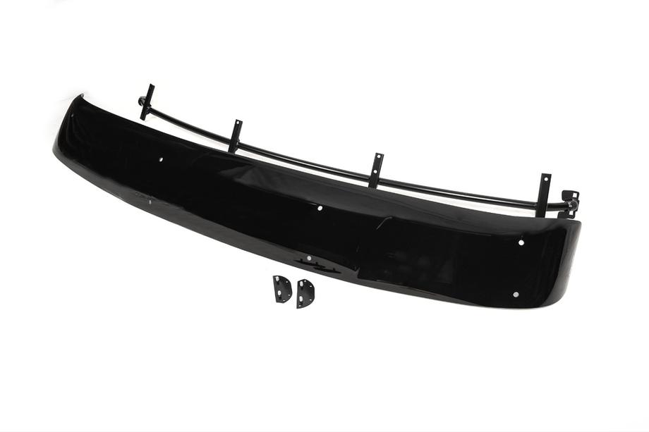 Mercedes Sprinter W906 2006–2018 Voorruit zonneklep op frame V2 (zwart hoogglans, 5 mm) Foto 2