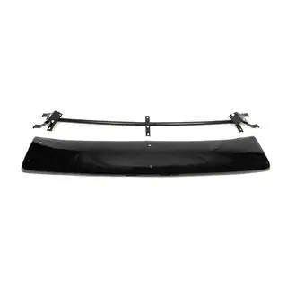 Zonneklep voor voorruit op frame V1 (hoogglans zwart, 5 mm) Isuzu D-Max 2011–2019 foto 3