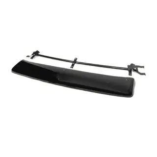 Zonneklep voor voorruit op frame V1 (hoogglans zwart, 5 mm) Isuzu D-Max 2011–2019 foto 2