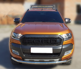 Ford Ranger 2011–2022 Texas frontbar voor 2015+ (76 mm, RVS) foto 1