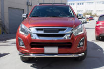 Isuzu D-Max 2011–2019 RVS frontbeschermbeugel Texas (76 mm) foto 1