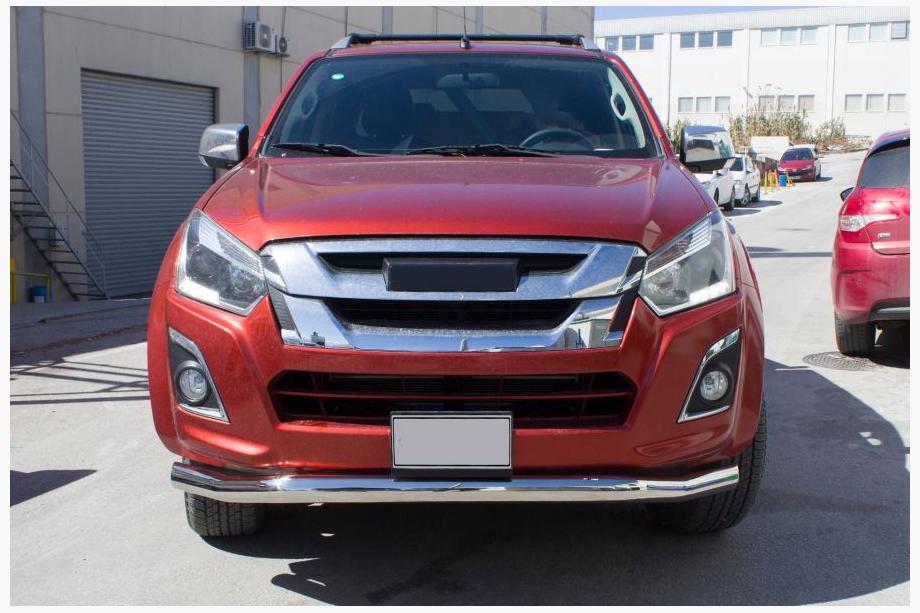 Isuzu D-Max 2011–2019 RVS frontbeschermbeugel Texas (76 mm) Image
