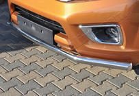 Mitsubishi L200 2006–2015 RVS frontbeschermbeugel Texas (76 mm) foto 1