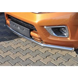 RVS frontbeschermbeugel Texas (76 mm) Mitsubishi L200 2006–2015 foto 1