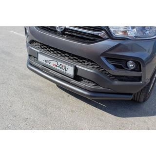 Frontbeschermbeugel Texas (76 mm, zwart) SsangYong Musso II 2018– foto 1