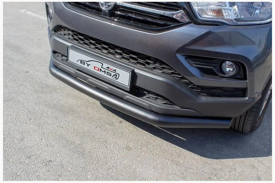 SsangYong Musso II 2018– Frontbeschermbeugel Texas (76 mm, zwart) Image