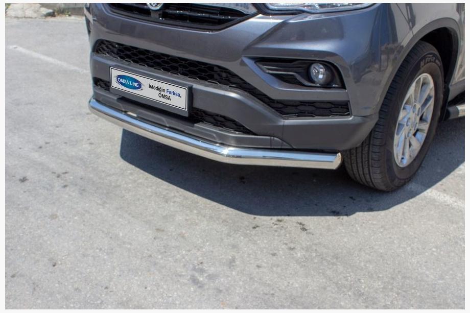 SsangYong Musso II 2018– RVS frontbeschermbeugel Texas (76 mm) Image