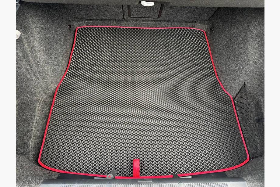 Skoda Octavia II A5 2006–2010 EVA kofferbakmat (SD, zwart) Image