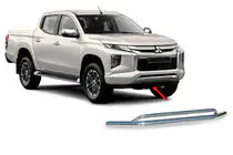 Mitsubishi L200 2015–2024 Dubbele RVS bullbar voor Vegas 2019+ (76 mm) foto 1
