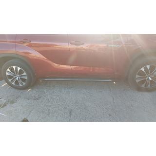 Side steps OEM V1 (2 stuks, aluminium) Toyota Highlander 2019– foto 4