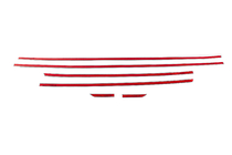 Audi A6 C7 2011–2017 Chromen deurlijsten (6 stuks) foto 5