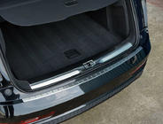 Audi Q3 2011–2019 OmsaLine RVS achterbumperbeschermer foto 1