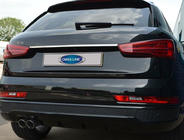 Audi Q3 2011–2019 Chromen sierlijst boven de kentekenplaat (RVS) foto 1