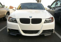 BMW 3-serie E90/E91 2005–2011 DPT frontlip flaps (voor E90 M-Sport 2005-2008, hoogglans zwart, 2 stuks) foto 3