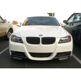 DPT frontlip flaps (voor E90 M-Sport 2005-2008, hoogglans zwart, 2 stuks) BMW 3-serie E90/E91 2005–2011 foto 3