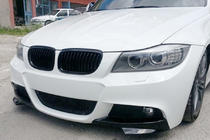 BMW 3-serie E90/E91 2005–2011 Voorbumper lip Flap (2009-2011) foto 1