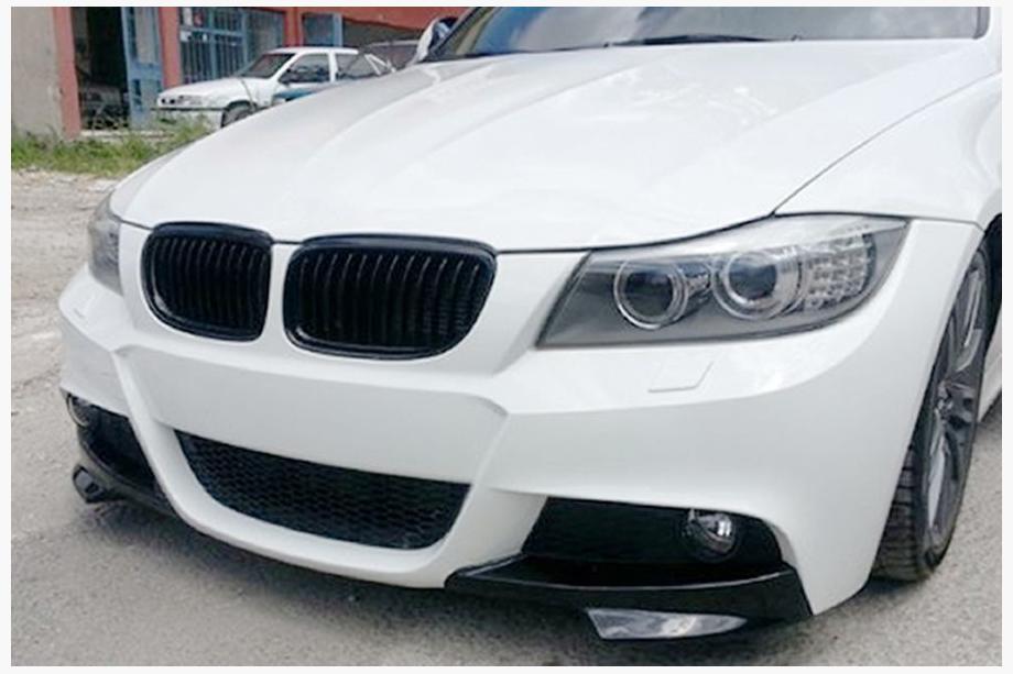 BMW 3-serie E90/E91 2005–2011 Voorbumper lip Flap (2009-2011) Image