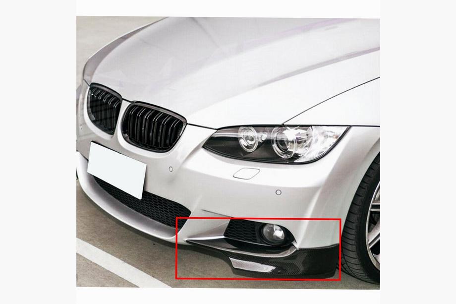 BMW 3-serie E90/E91 2005–2011 Frontbumper lipspoiler Flap (E92 Coupe) Image