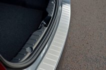BMW 5 Serie F10/F11 2010–2016 OmsaLine achterbumper beschermstrip (SD, RVS) foto 4