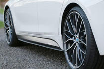 BMW 5 Serie F10/F11 2010–2016 OmsaLine sideskirts (zwart) foto 1