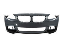 BMW 5 Serie F10/F11 2010–2016 Voorbumperlip DPT Flap (voor M-Performance, hoogglans zwart) foto 7