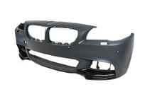 BMW 5 Serie F10/F11 2010–2016 Voorbumperlip DPT Flap (voor M-Performance, hoogglans zwart) foto 13