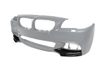 BMW 5 Serie F10/F11 2010–2016 Voorbumperlip DPT Flap (voor M-Performance, hoogglans zwart) foto 9