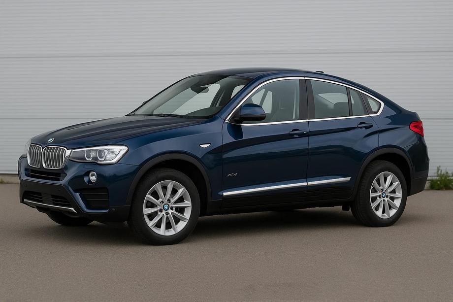 BMW X4 F26 2014–2018 Deurstrip (set van 4, RVS) Image