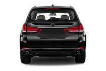 BMW X5 F15 2013–2018 RVS sierstrip boven kentekenplaat foto 1