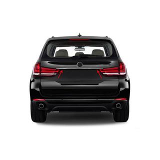 RVS sierstrip boven kentekenplaat BMW X5 F15 2013–2018 foto 1