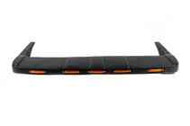 Dacia Duster 2008–2018 Voorruit zonneklep V1 (LED, mat zwart) foto 2