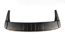 Dacia Duster 2008–2018 Voorruit zonneklep V1 (LED, mat zwart) foto 5