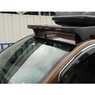 Voorruit zonneklep V1 (LED, mat zwart) Dacia Duster 2008–2018 foto 1