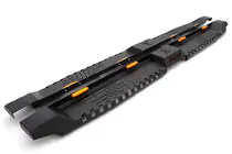 Dacia Duster 2018–2024 Dakar V2 rock sliders (set van 2, metaal) foto 1