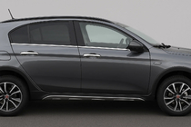 Fiat Tipo Cross 2021– Onderste raamlijsten (RVS) Carmos - Turks staal foto 1