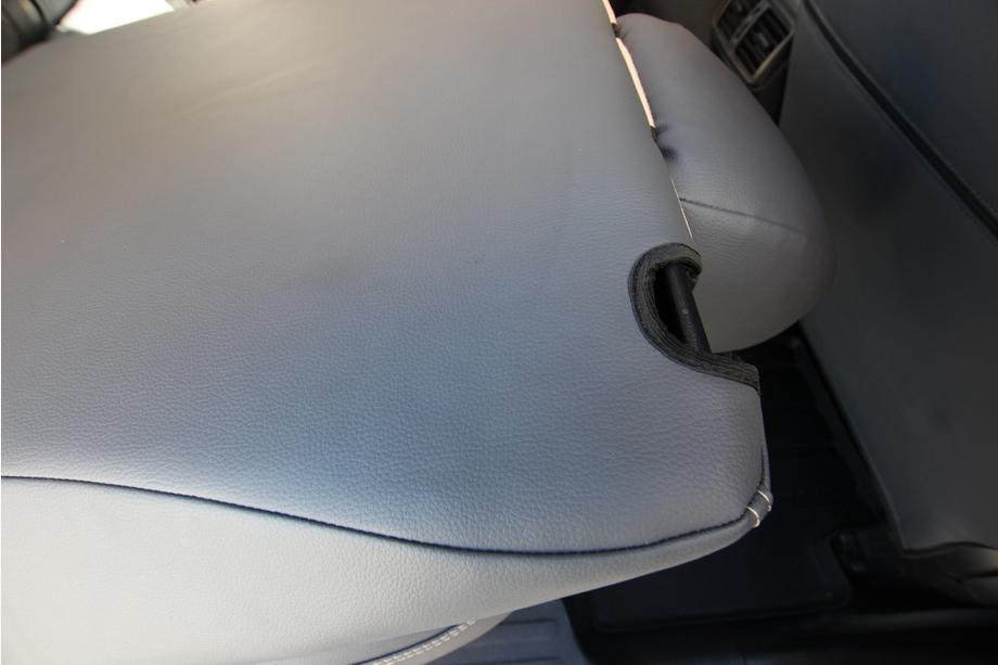 Nissan X-trail T32/Rogue 2014–2021 Autostoelhoezen eco-leer + stof + antara Antara A0013 (complete set voor het interieur) Foto 6
