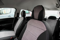 Citroen C-Elysee 2013–2022 Autostoelhoezen eco-leer + stof + Antara Antara A0010 (complete set) foto 9