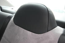Citroen C-Elysee 2013–2022 Autostoelhoezen eco-leer + stof + Antara Antara A0010 (complete set) foto 11